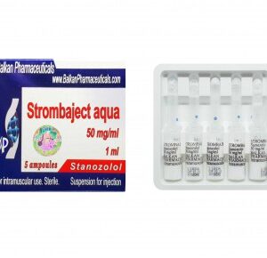 Strombaject Aqua / Stanozolol 5 Ampoules, 50 mg/ml
